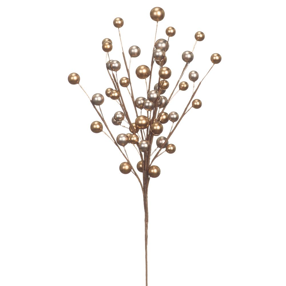 13.5'' BERRY GOLD AND PLATINUM PICK