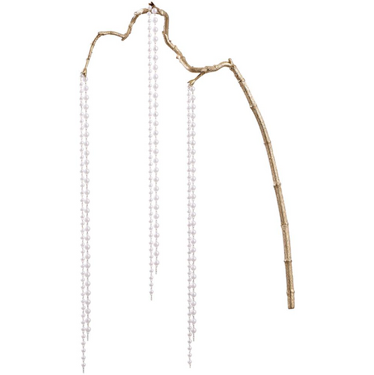 40'' PEARL AMARANTHUS HANGING SPRAY PEARL