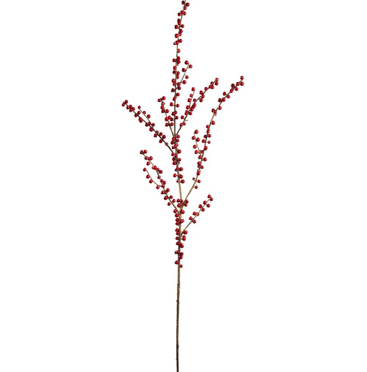 49'' ILEX BERRY SPRAY RED