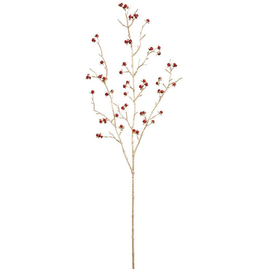 37'' BERRY SPRAY RED AND GOLD