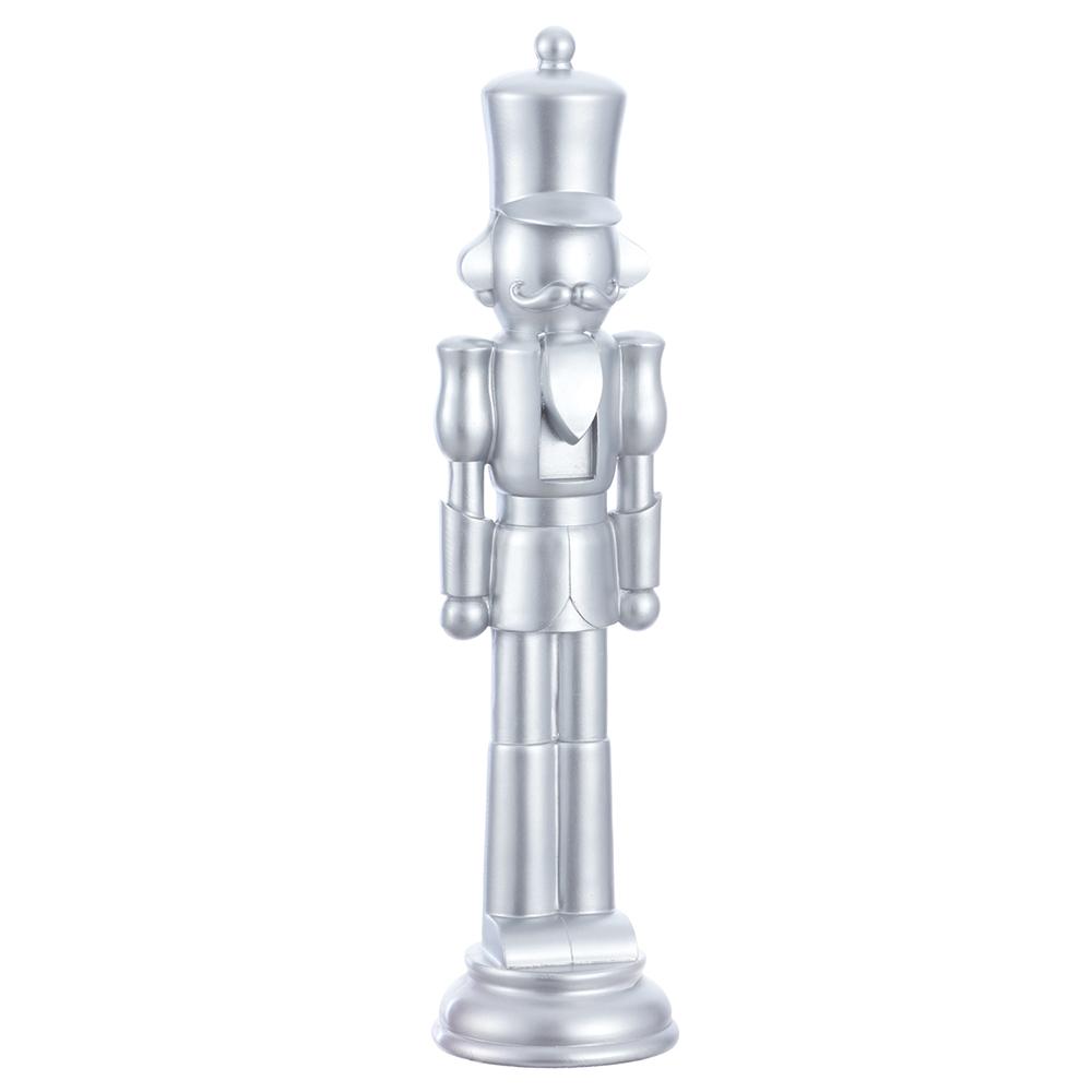 20'' NUTCRACKER METALLIC SILVER