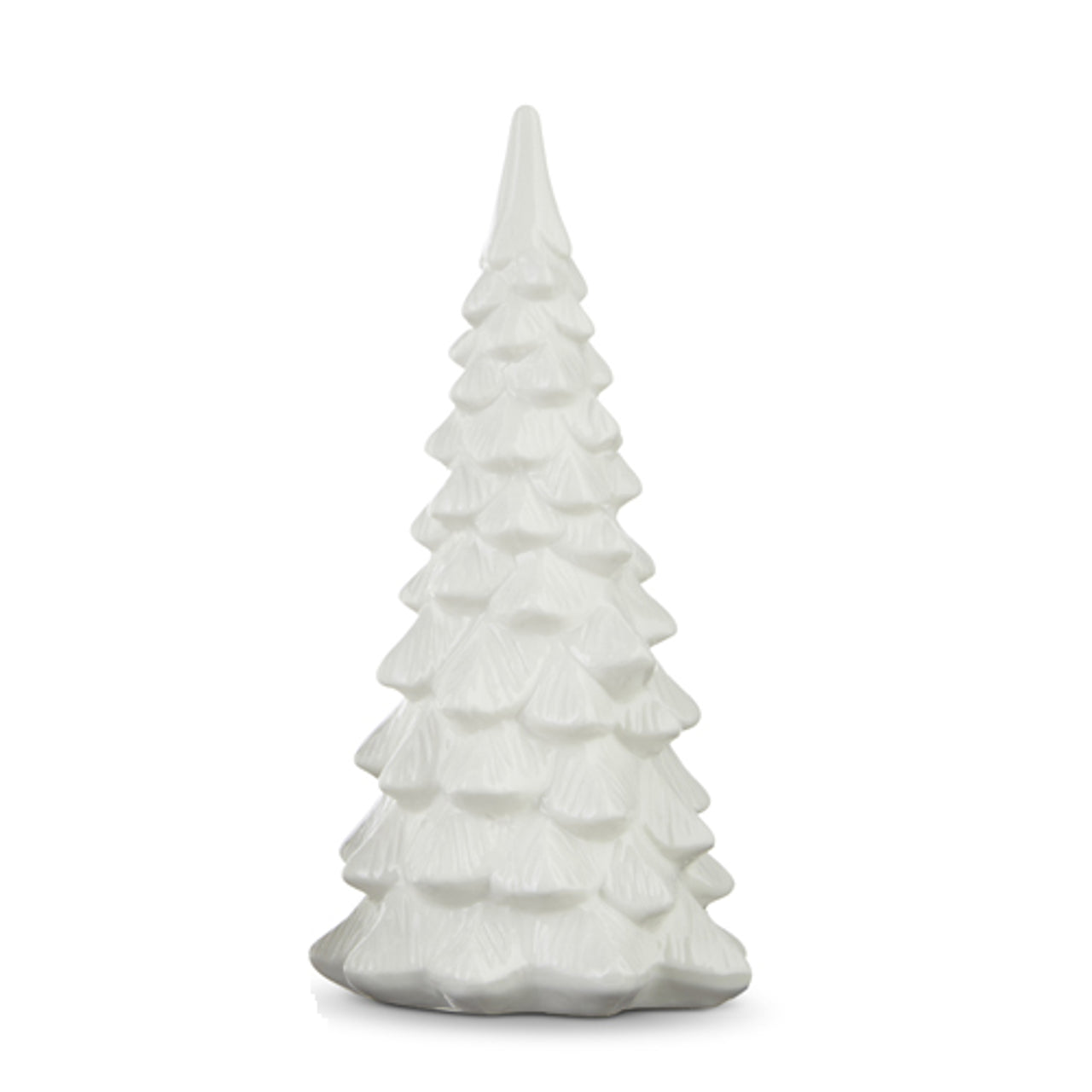 ARBOLITO DE CERAMICA BLANCO 10.5"