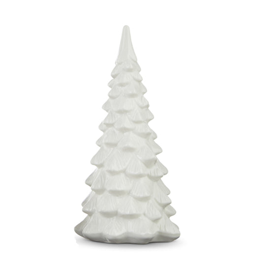 ARBOLITO DE CERAMICA BLANCO 10.5"