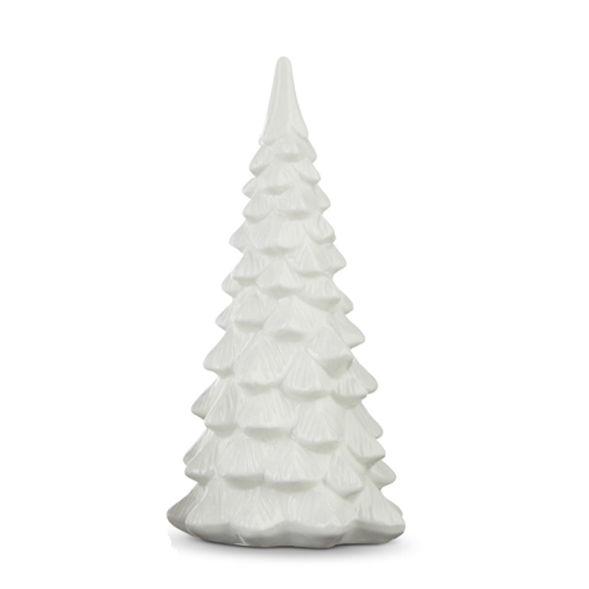 ARBOLITO DE CERAMICA BLANCO 10.5"