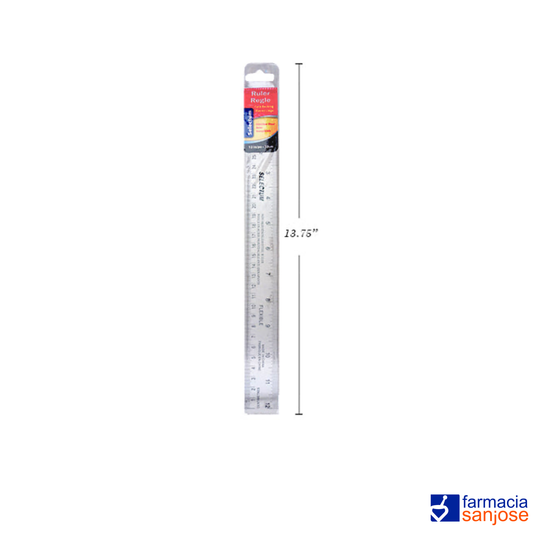 Selectum Ruler Stainless Steel 12"
