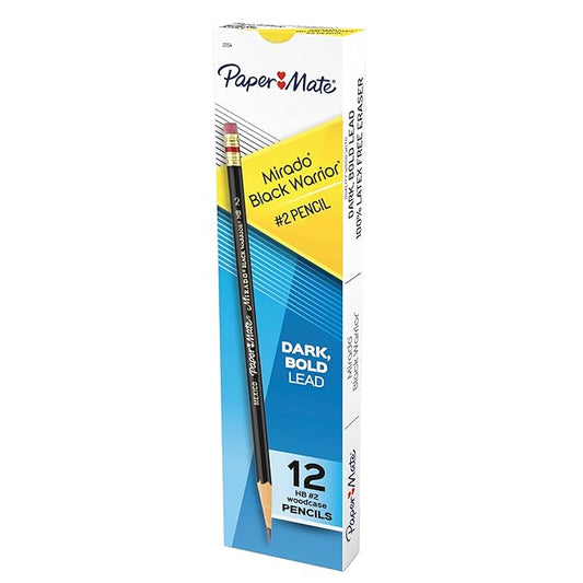 Paper Mate Mirado Black - 12 ct