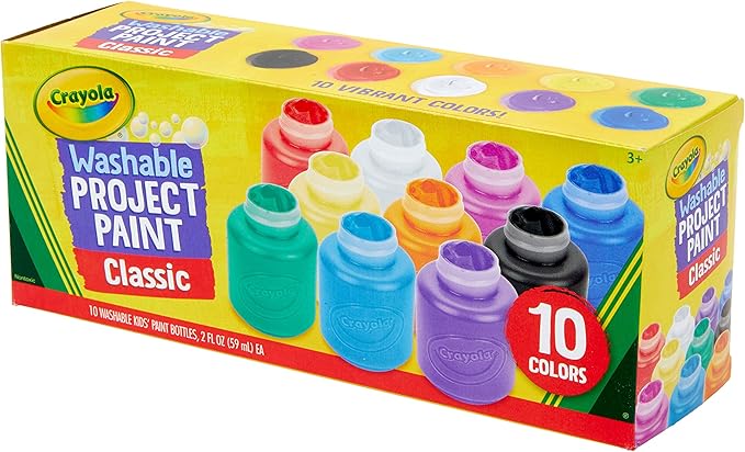 Crayola Kids' Paint - 10 Assorted Colors