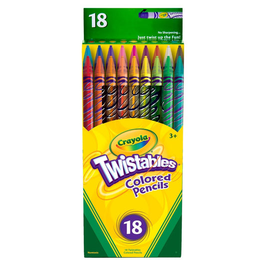 Crayola Twistables Colored Pencils - 18 ct