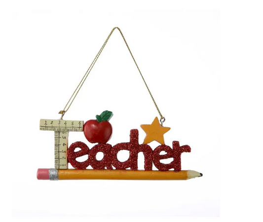 TEACHER ORNAMENT