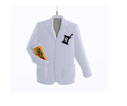 PHARMACIST COAT ORNAMENT