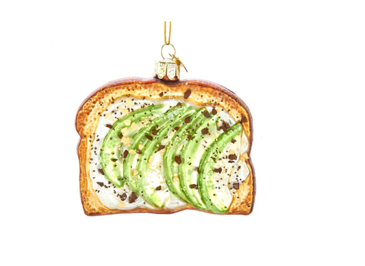 AVOCADO TOAST ORNAMENT