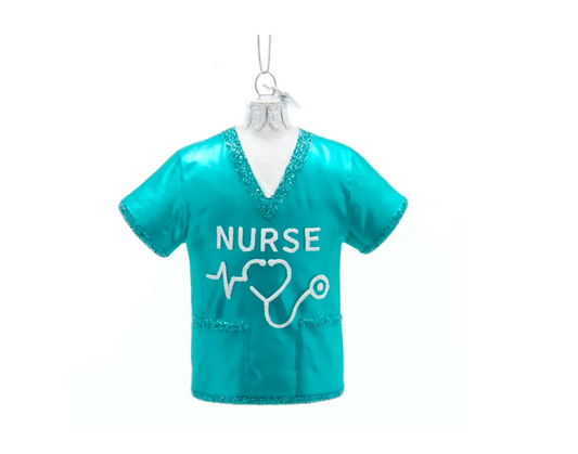 NURSE SCRUBS ORNAMNET