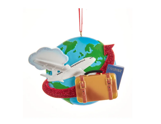 3" RESIN TRAVEL ORNAMENT