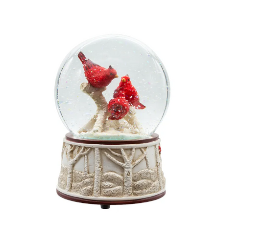 CARDINALS WATER GLOBE