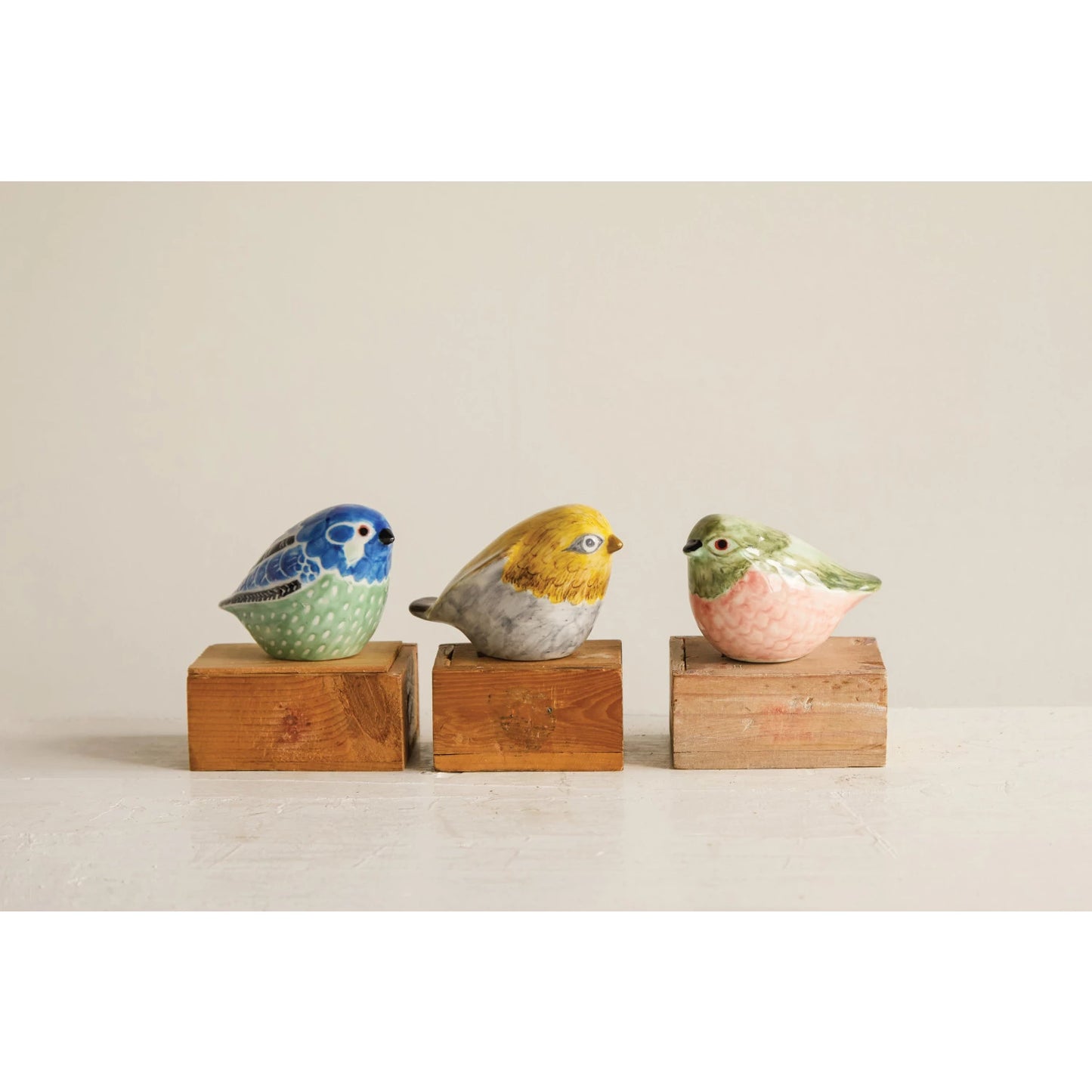 BIRD HAND PAINTED
