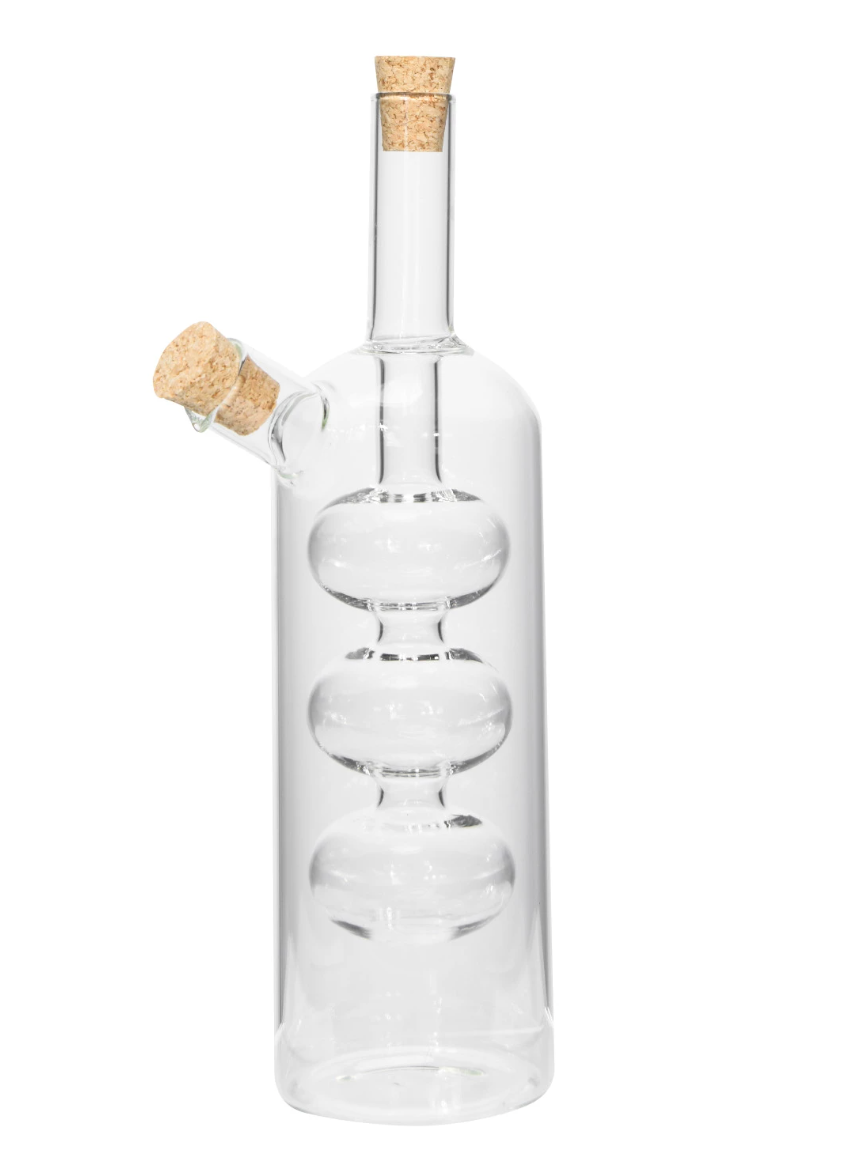 GLASS OIL & VINEGAR CRUET
