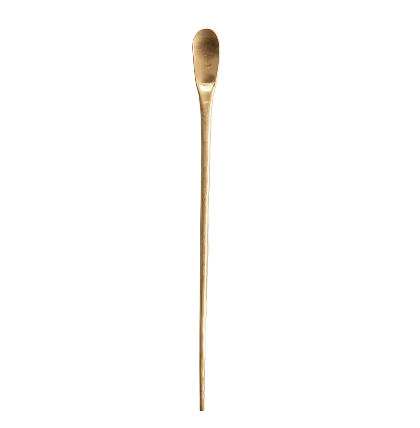 BRASS COCKTAIL SPOON