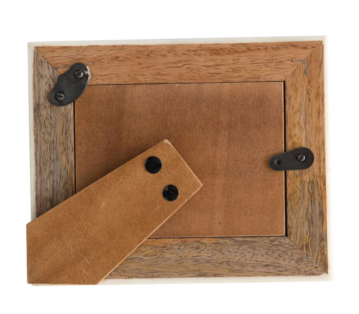 MANGO WOOD & BONE FRAME