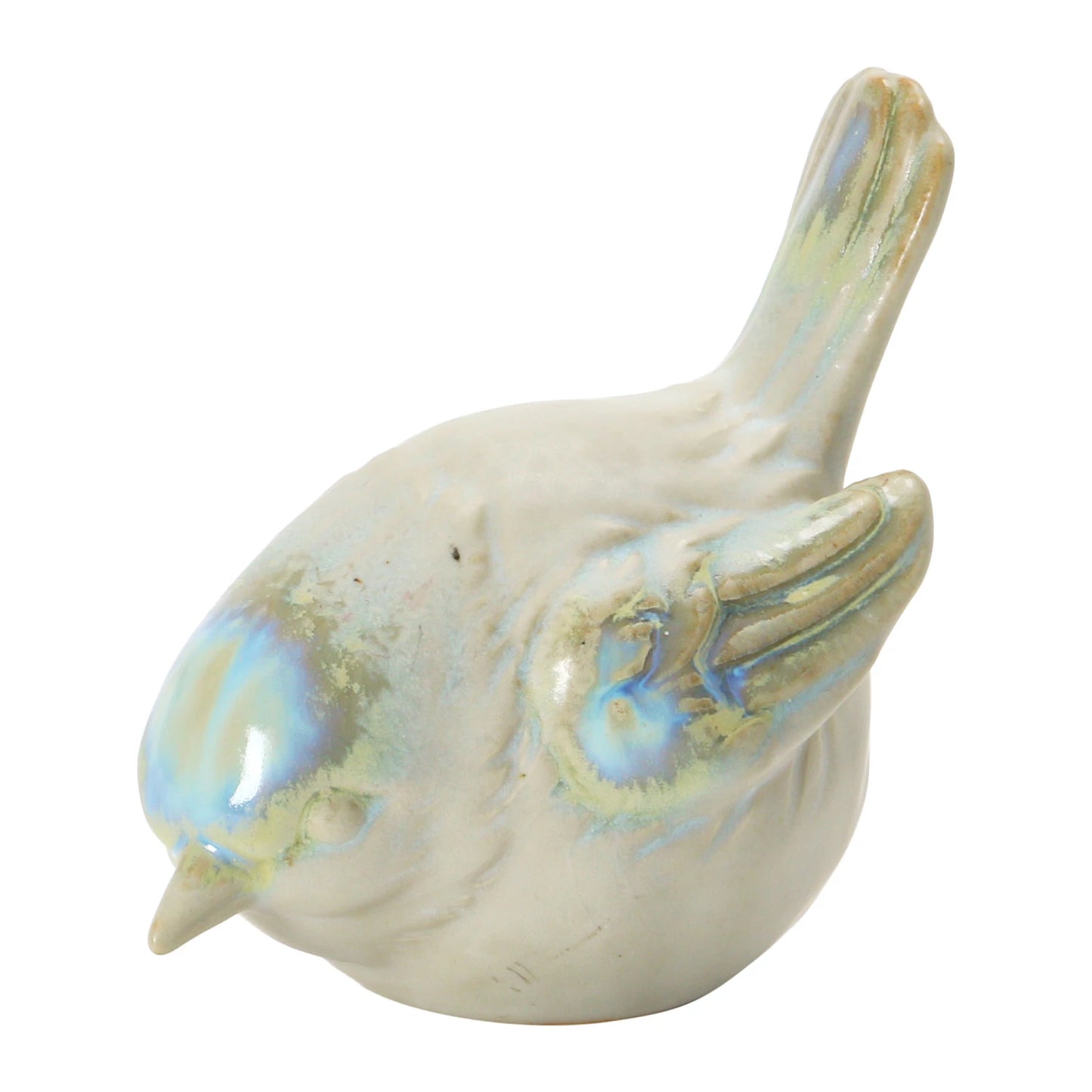 4"L X3-1/4'H STONEWARE BIRD