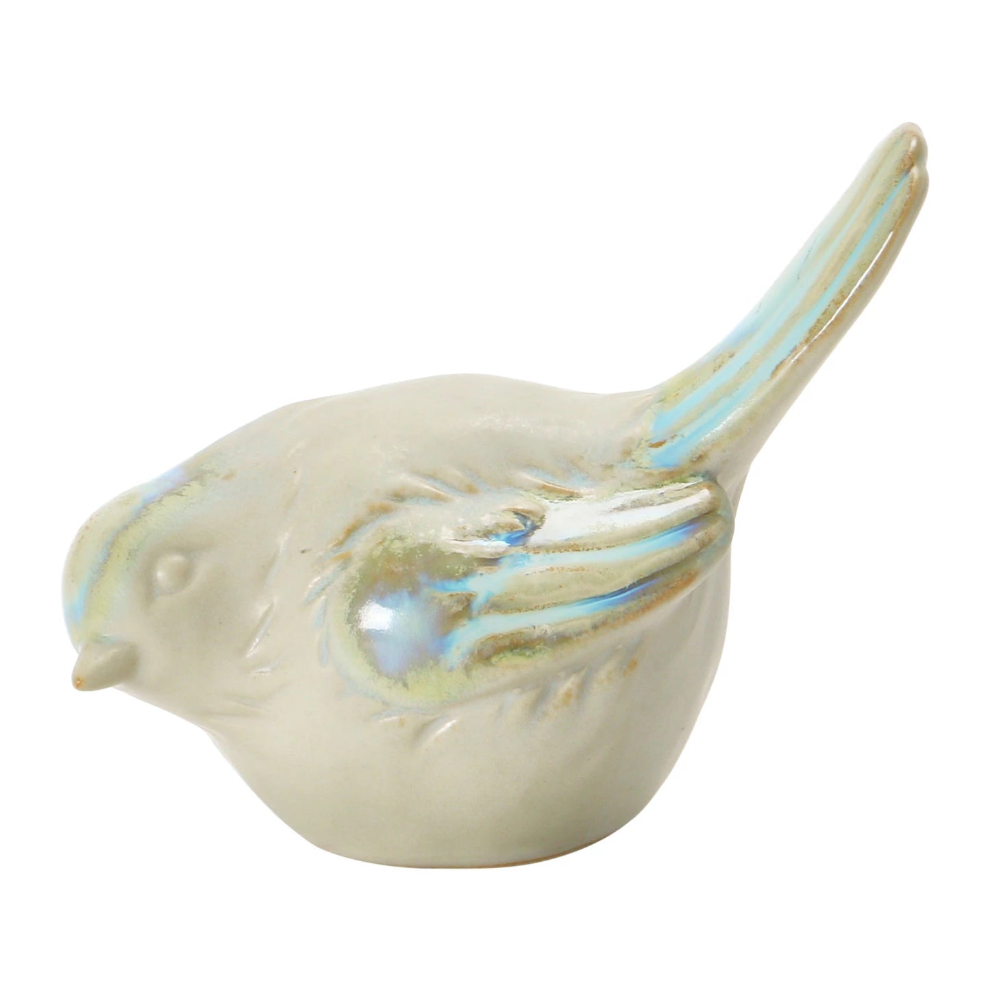 4"L X3-1/4'H STONEWARE BIRD