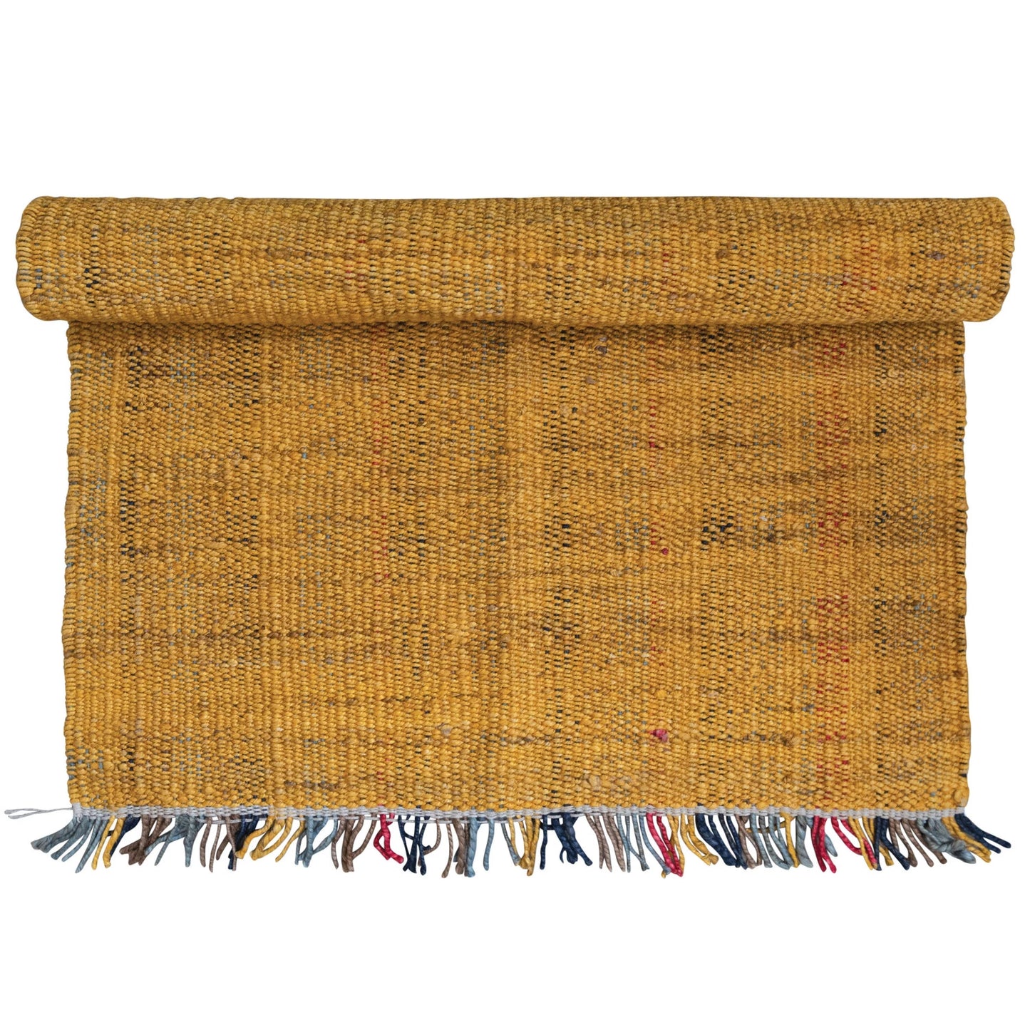 4"X6" WOVEN JUTE RUG W