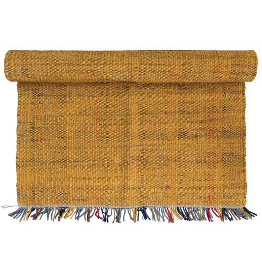 4"X6" WOVEN JUTE RUG W