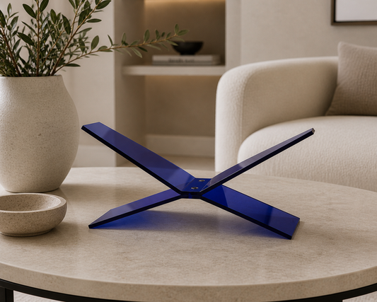 Acrylic Book Holder, Blue