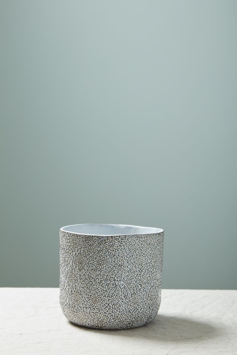 MILLIE CERAMIC POT 6.5"X6"