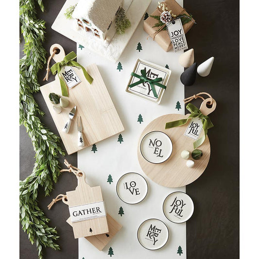 PAPER TABLE RUNNER-WOODLAND TREES