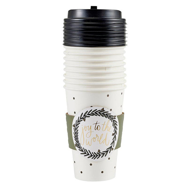 PAPER TO GO CUP -JOY TO WORLD