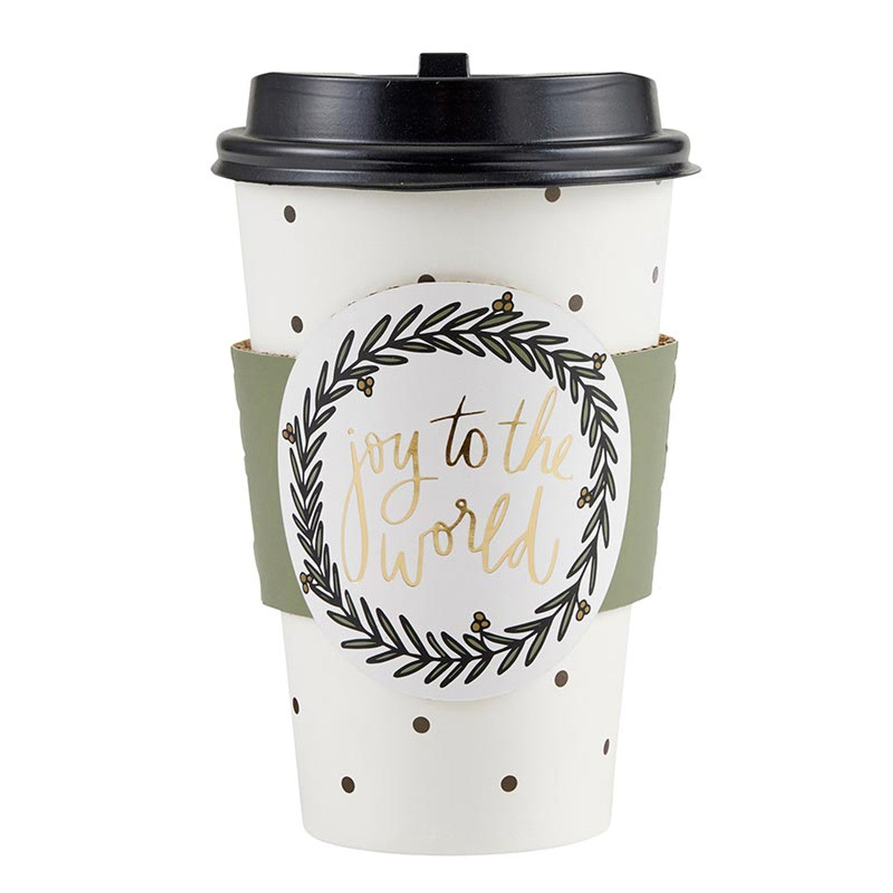 PAPER TO GO CUP -JOY TO WORLD