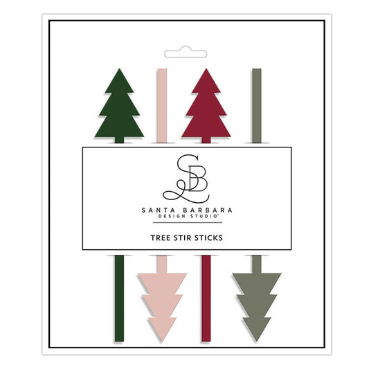 TREE STIR STICKS-SET4