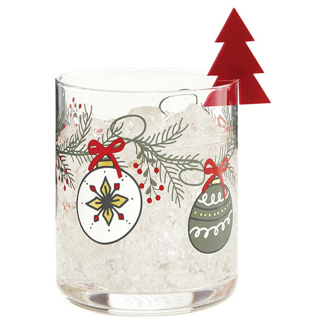 TREE DRINK MARKERS SET OF 4