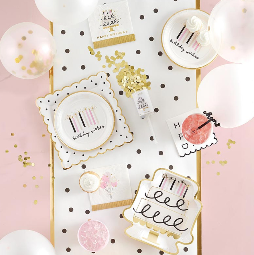 PARTY POPPER -GOLD GLITTER