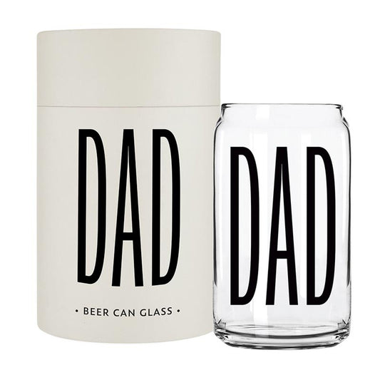 BEER CAN GLASS 16OZ-DAD