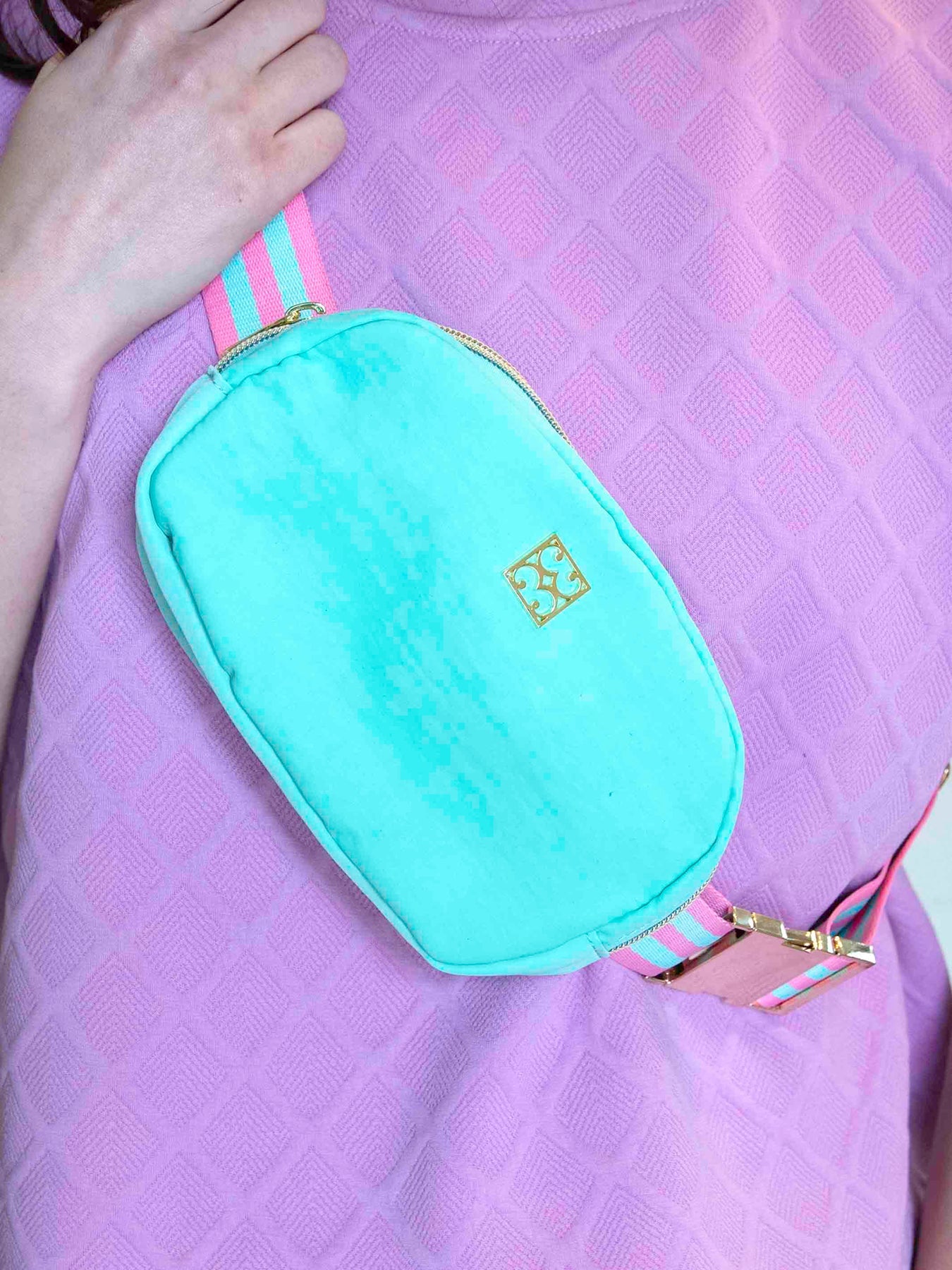 LUXE CROSSBODY BAG MINT