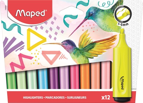 Maped Highlighters Assorted Colors