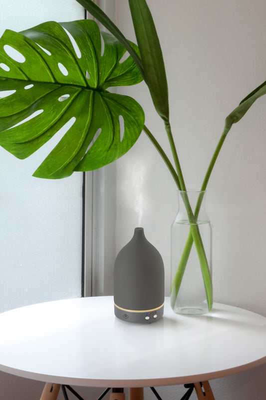 VAPOR ULTRASONIC DIFFUSER - GREY CERAMIC