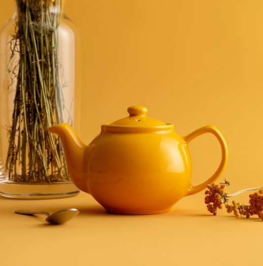 PRICE & KENSINGTON MUSTARD 2CUP TEAPOT