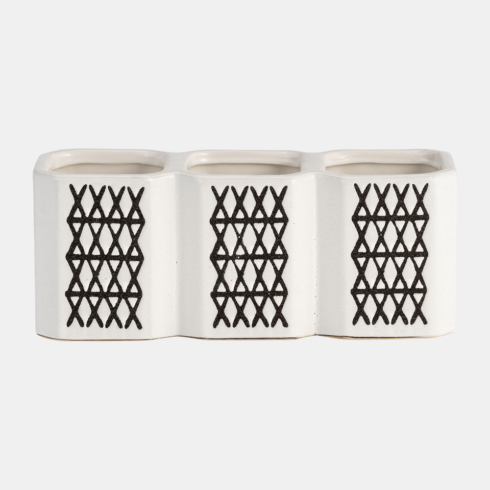 3CUP X-PEN HOLDER, BLACK