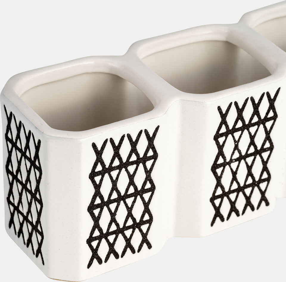 3CUP X-PEN HOLDER, BLACK