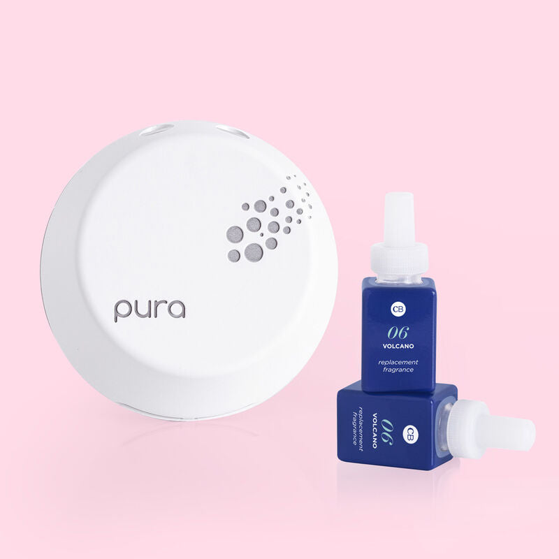 Capri Blue + PURA V4 Smart Home Diffuser Kit, Volcano