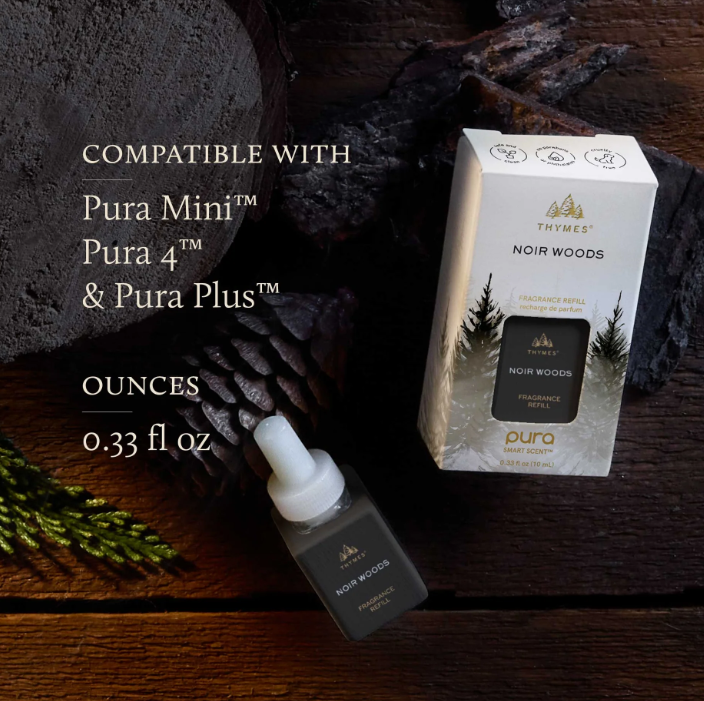 NOIR WOODS PURA DIFFUER REFILL .33FL OZ