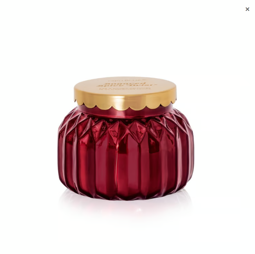 CAPRI BLUE SUGARED SPACE ROYAL GEM SIGNATURE CANDLE 19OZ