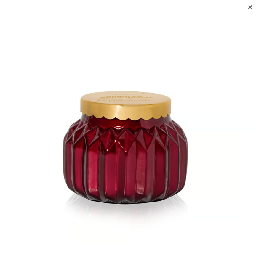CAPRI BLUE SUGARED SPICE ROYAL GEM PETITE CANDLE 8 OZ