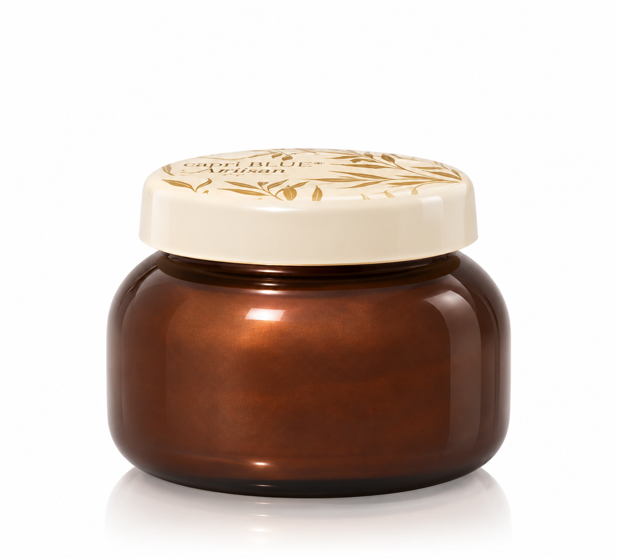 CAPRI BLUE CHESTNUT EMBERS GLOW SIGNATURE CANDLE 19OZ