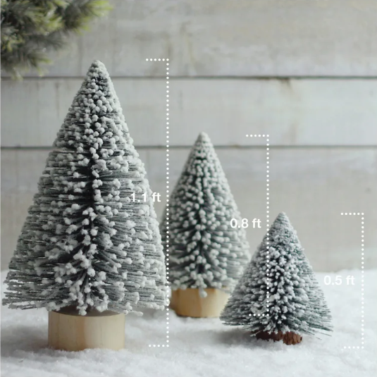 PINE FROSTED TREE: SMALL