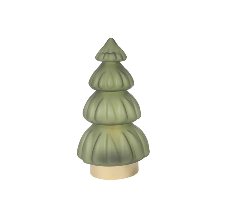VINTAGE LED TREE: LARGE GREEN