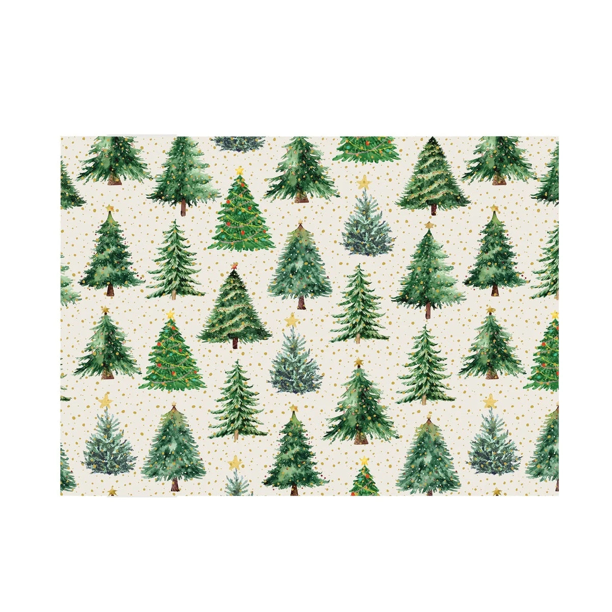 MANTELES DE PAPEL - CONFETTI TREES