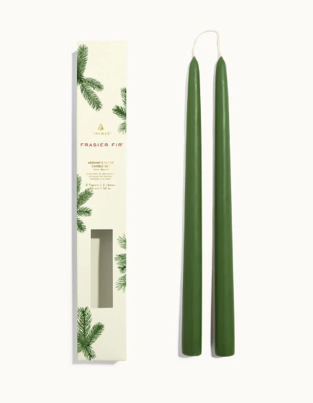 FRASIER FIR 12" TAPER CANDLE SET